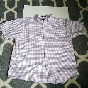 Lands' End  Men's  Shortsleeve Button Down Shirt